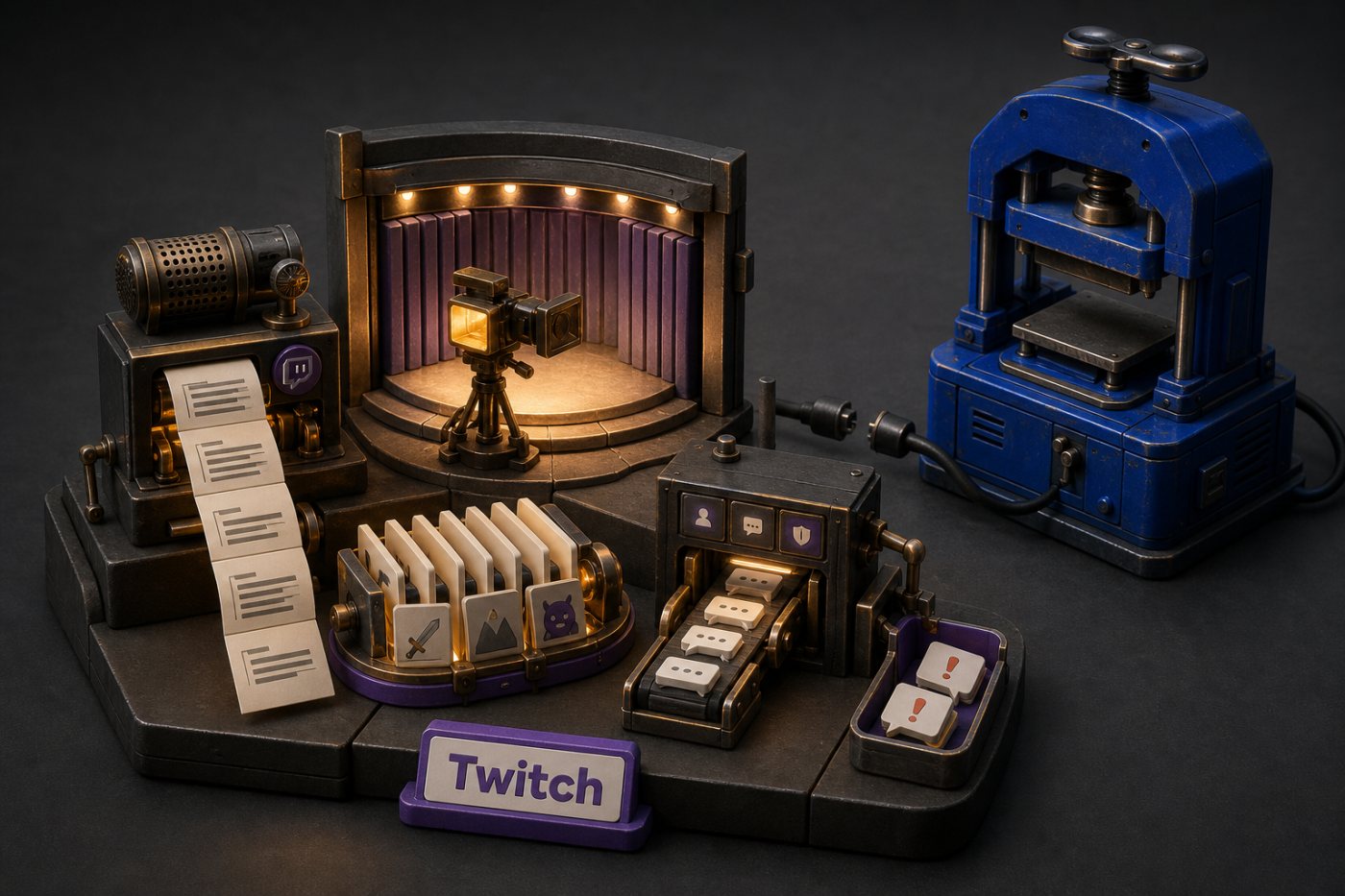 Les sous-titres, recommandations et outils de modération Twitch restent actifs après le refus de l’entraînement génératif.
