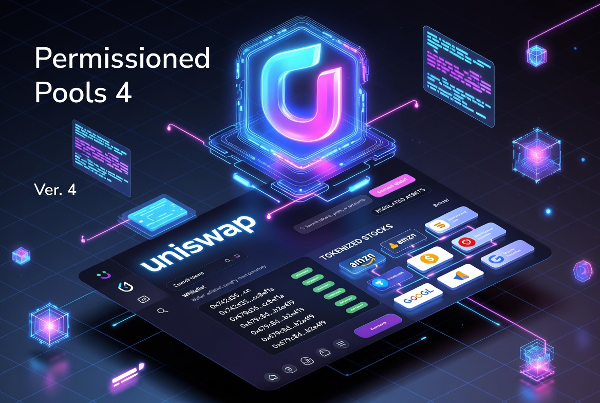 Uniswap Introduces Permissioned Pools: On-Chain Compliance for Regulated Assets on v4