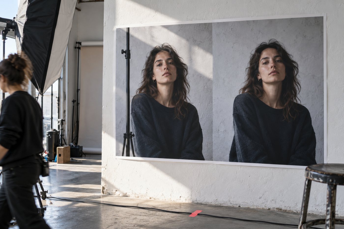Adobe Photoshopの削除ツールが対象とする、写真から不要な要素を取り除く編集結果