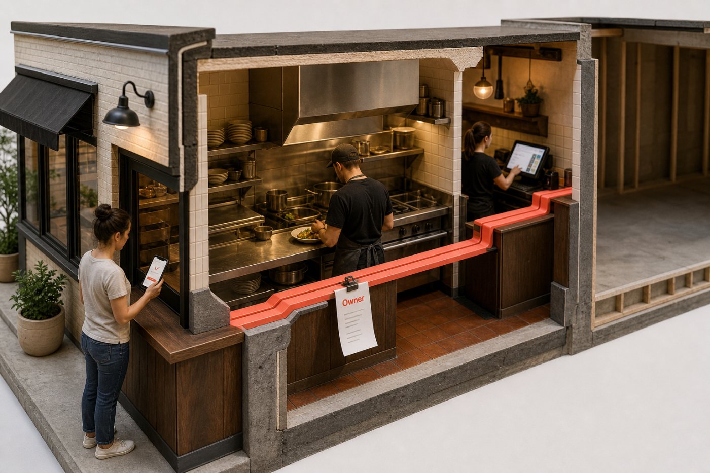 Owner étend sa plateforme de la commande directe aux opérations d’un restaurant indépendant grâce à sa Série D.