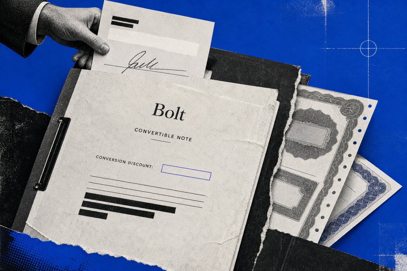 Конвертируемая нота Bolt связывает нынешний взнос инвестора с получением акций при будущем раунде Series E2.