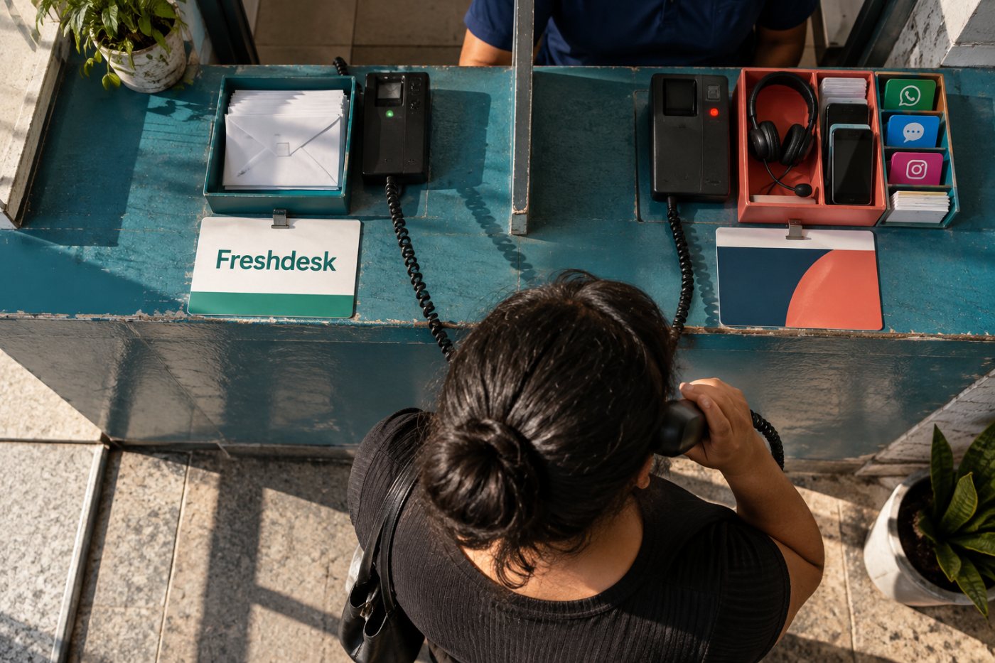 Comparação de Freshdesk Omni e Zendesk Suite destaca o atendimento por voz na escolha de um serviço multicanal.