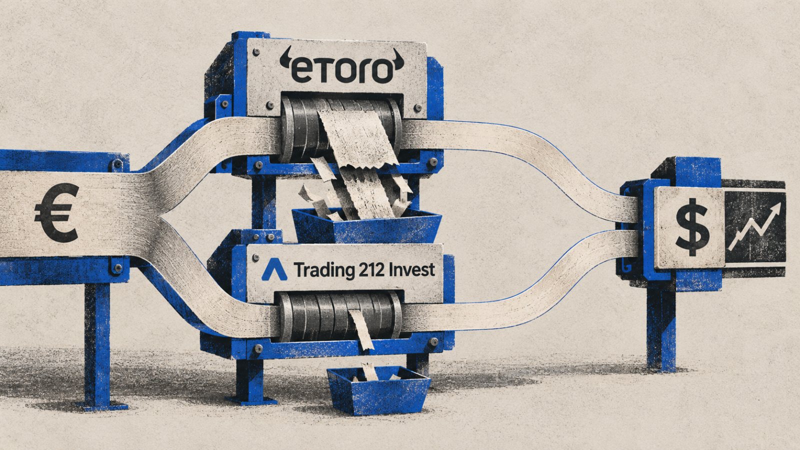 eToro ή Trading 212: το νόμισμα μπορεί να αλλάξει τον φθηνότερο broker