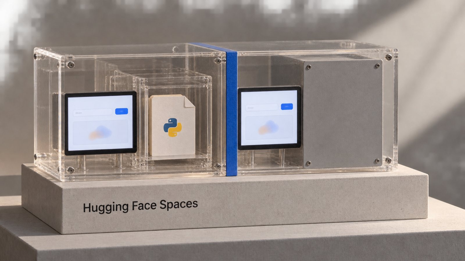 Deploy di Hugging Face Spaces: satu setelan bisa membuka kode atau aplikasi