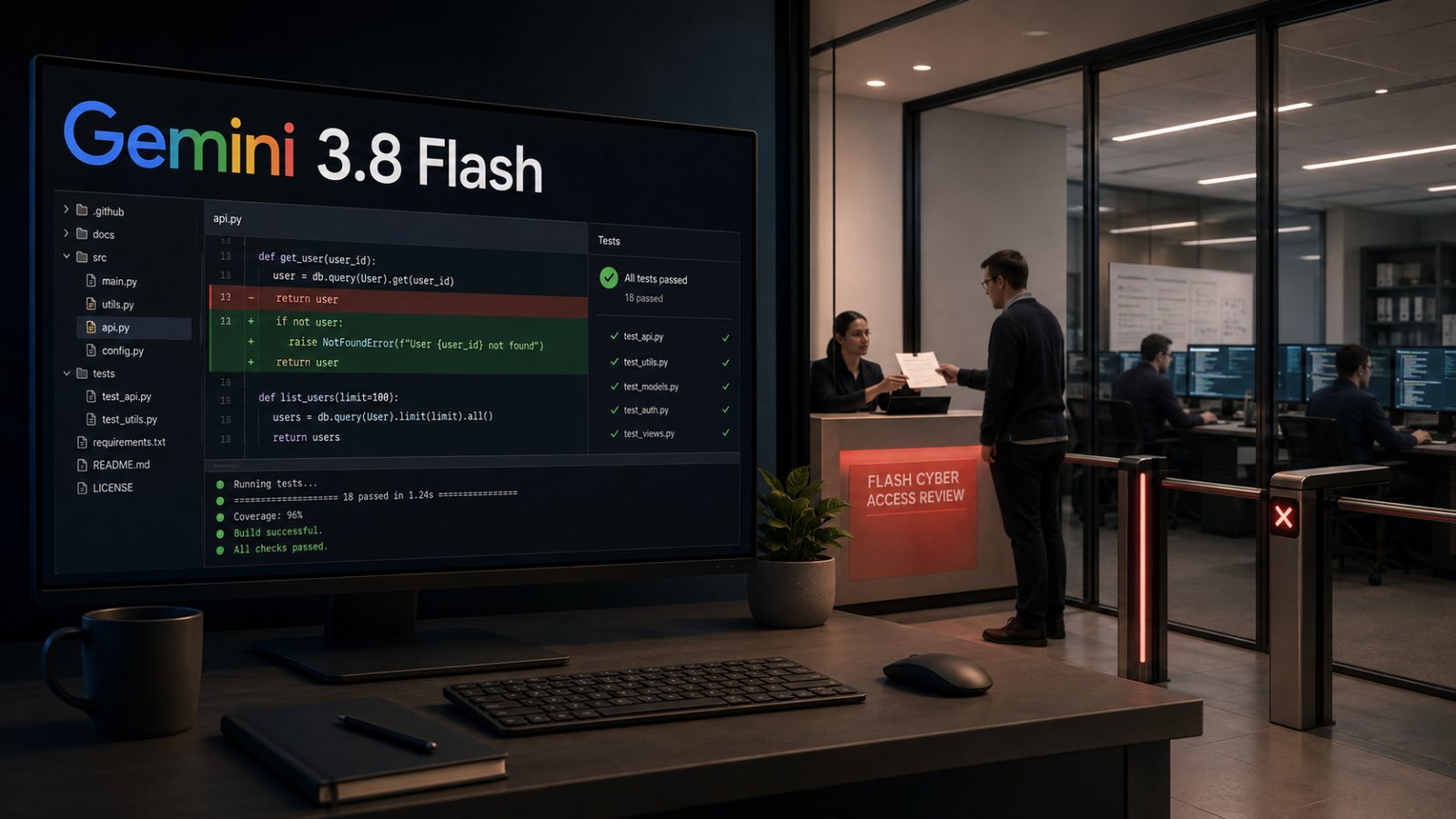 Gemini 3.8 Flash يحافظ على السعر، ونسخة Cyber ليست للجميع