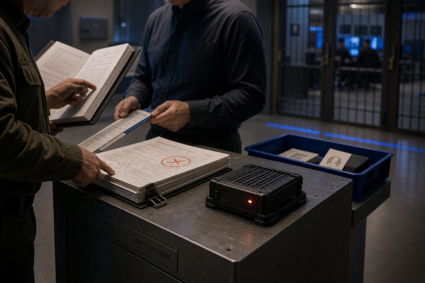 Ein KI-Agent durchläuft vor seinem Cyberauftrag eine rollenspezifische Qualifikationsprüfung.