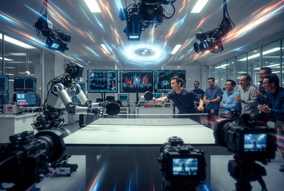 Sony’s Table-Tennis Robot “Ace” Just Beat Human Pros — And It’s Far More Impressive Than a Marathon-Winning Bot