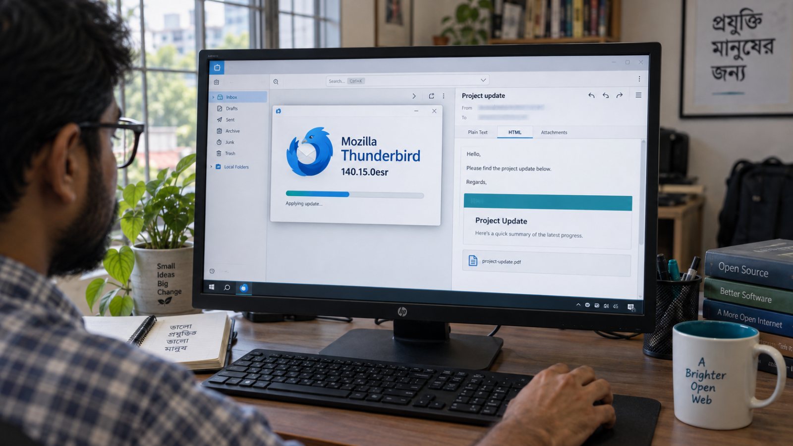 Thunderbird 140.15 এখনই আপডেট করুন—mail parser-এ একাধিক high-risk ত্রুটি