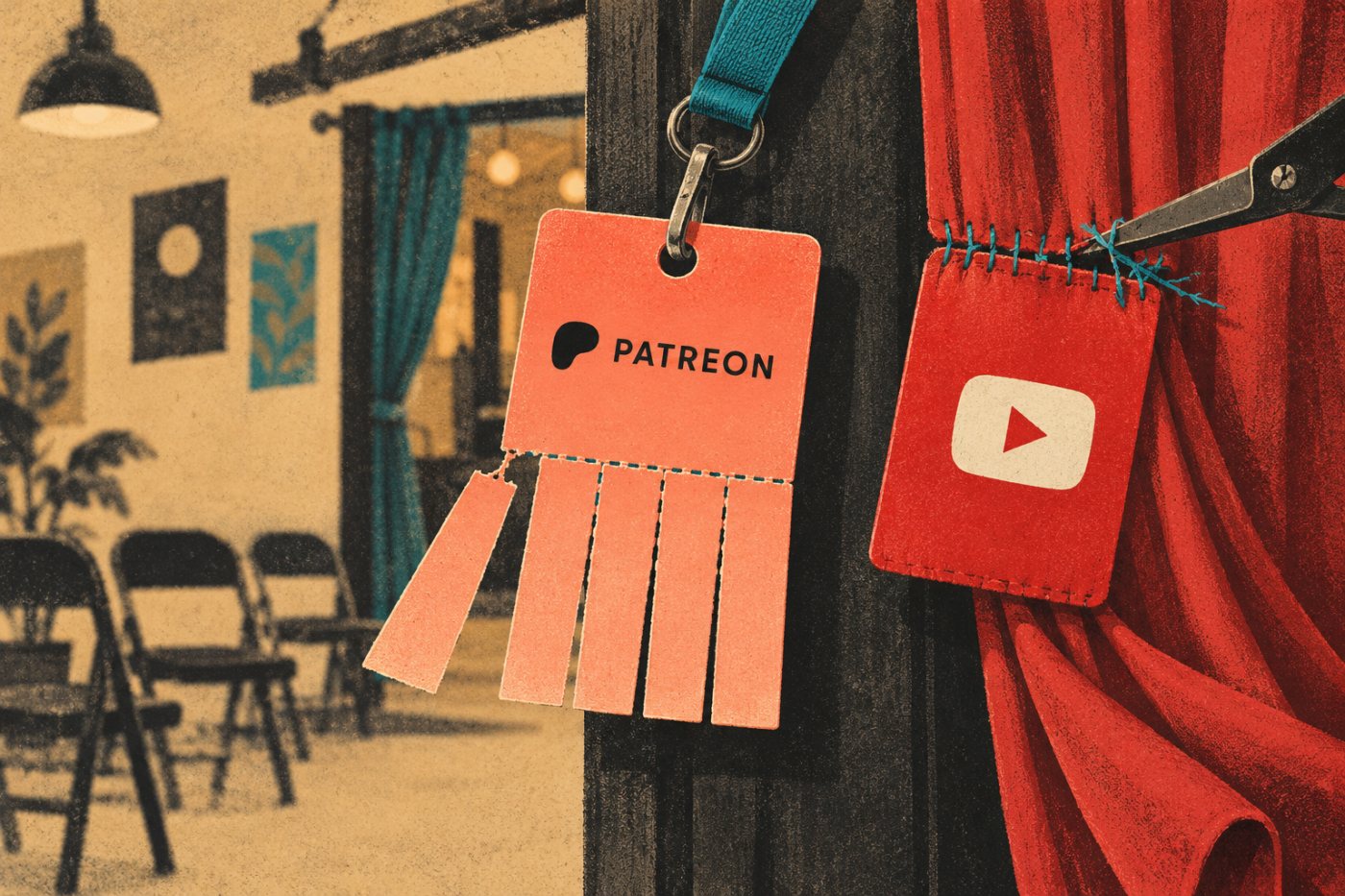 Patreon consente di esportare i contatti dei membri, mentre l’accesso ai benefit di YouTube Memberships dipende dal programma attivo sul canale.