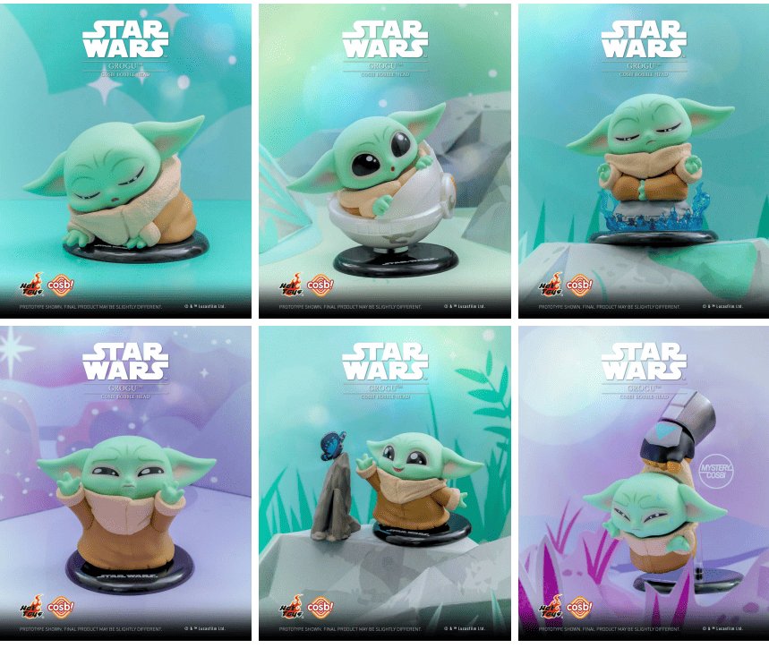 Hot Toys Unleashes Adorable Grogu Figurines in Star Wars Collaboration