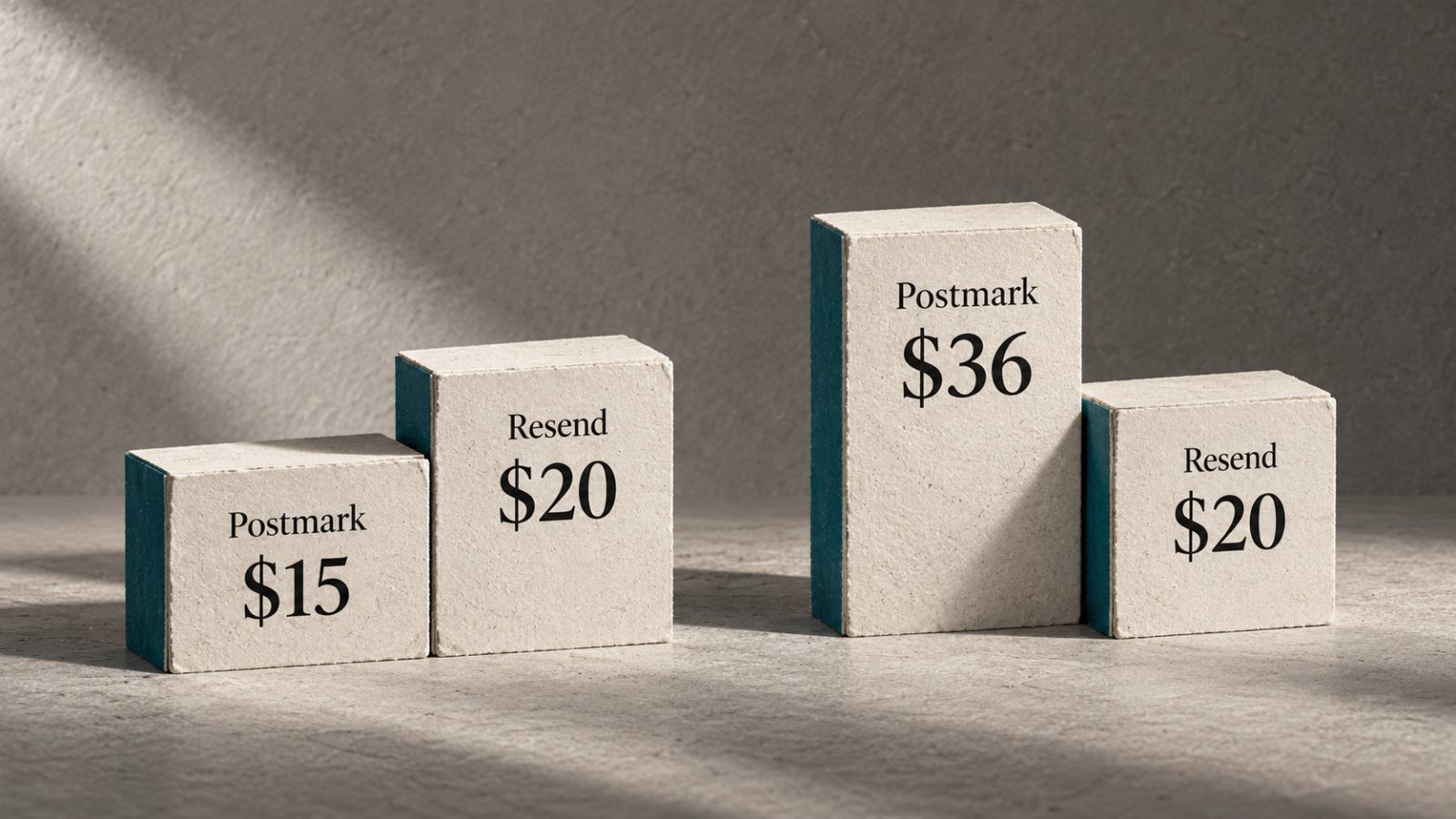 Postmark eller Resend? 12.800 mails om måneden vender prisvalget