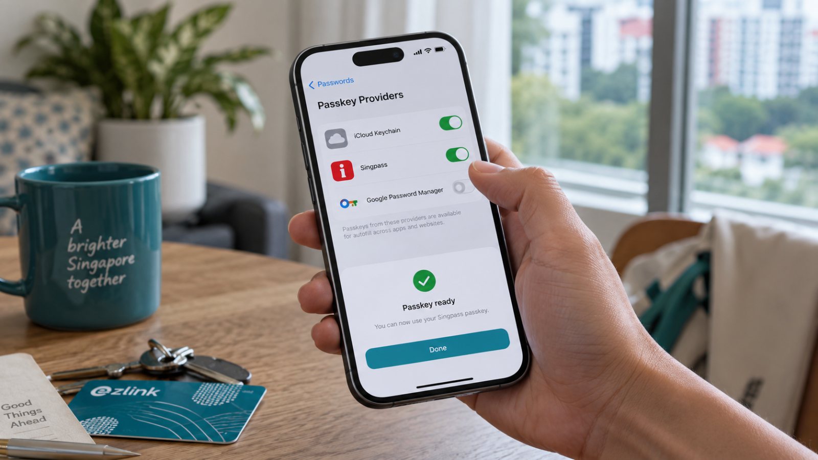 Singpass通行密钥只先支持iPhone:开启前先看三个限制