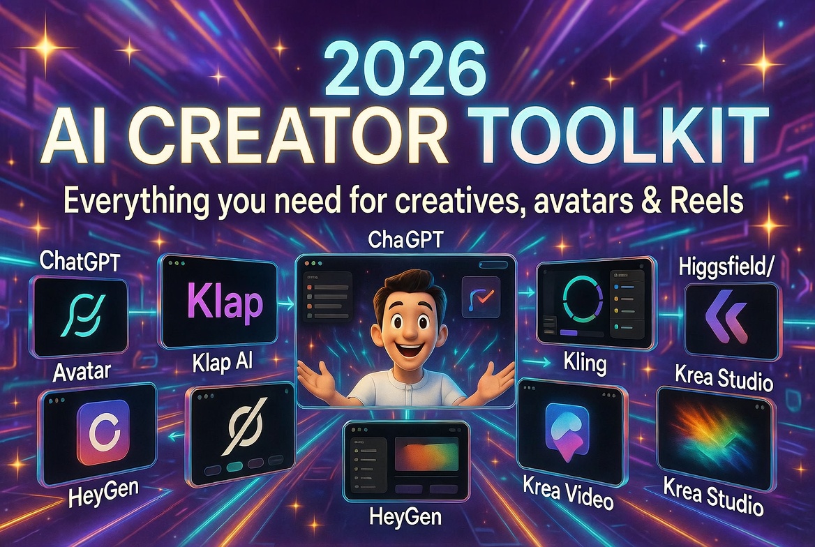 2026 AI Creator Toolkit: The Best Neural Networks for Stunning Creatives, Digital Avatars & Reel Editing (Curated by QUASA)