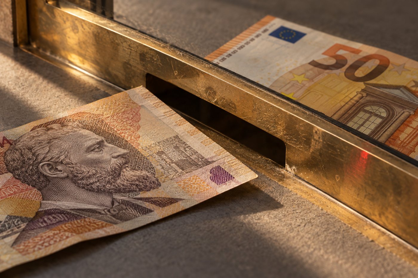 Këmbimi nga leku në euro mund t’i shtohet kostos së një transferte bankare.