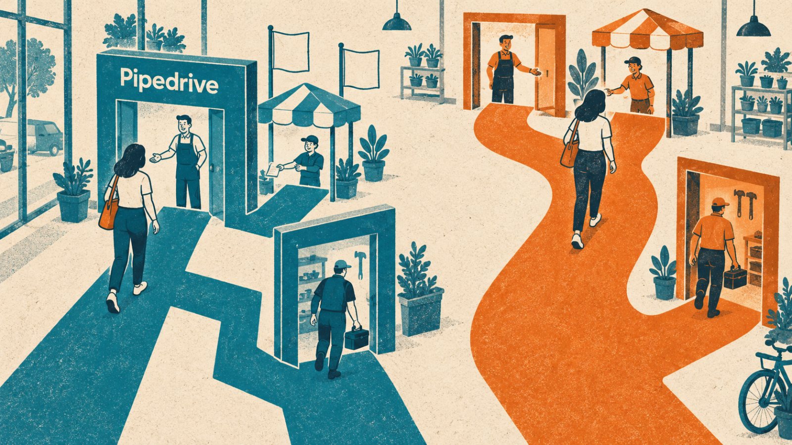 Pipedrive apo HubSpot: CRM-ja e thjeshtë kushton më pak vetëm deri te shtesat