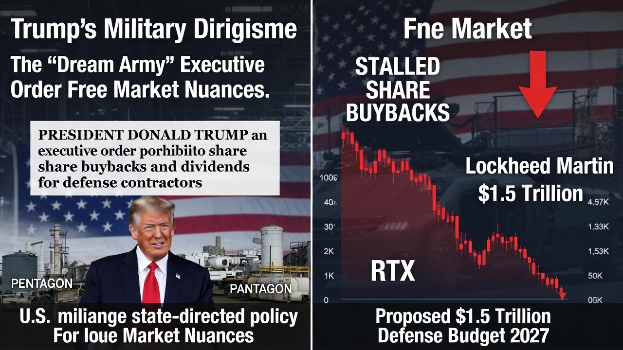 Trump's Military Dirigisme: The "Dream Army" Executive Order and Free Market Nuances