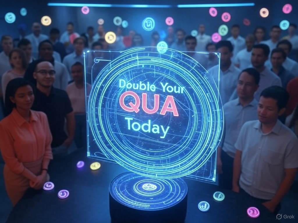 QUASA Gifts Money to Everyone Who Tops Up Their Balance: Double Your QUA Today!