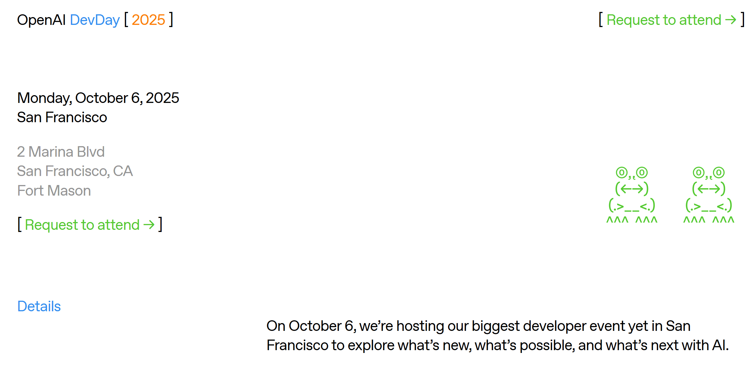 OpenAI Announces Date for DevDay 2025