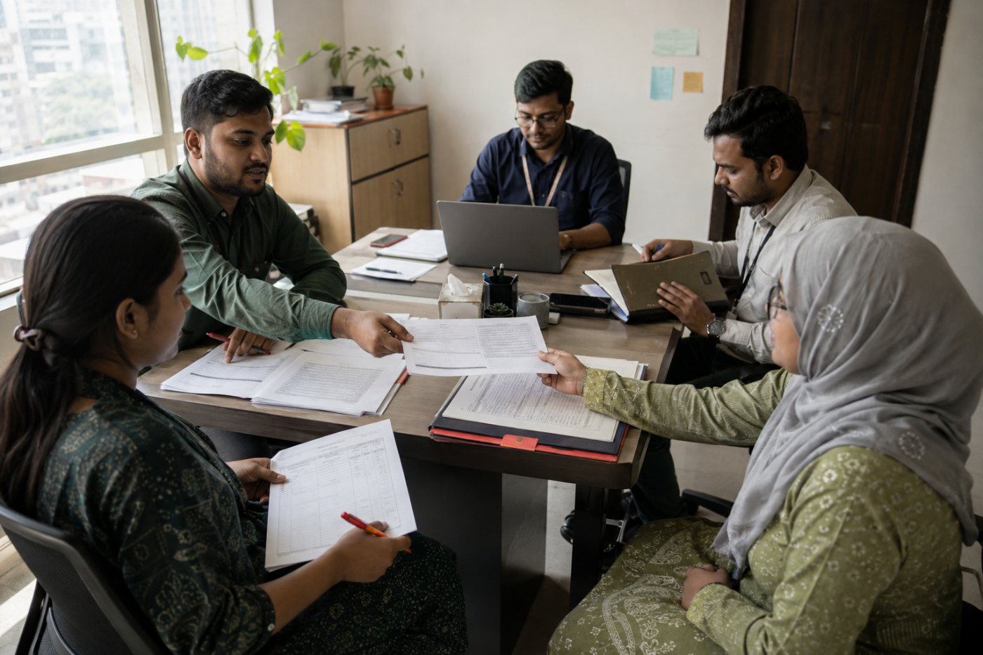 একটি নির্দিষ্ট AI-সহায়ক কাজের ভিত্তিমাপ ও প্রশিক্ষণ-পরবর্তী ফল পাশাপাশি নথিবদ্ধ করছে L&D দল