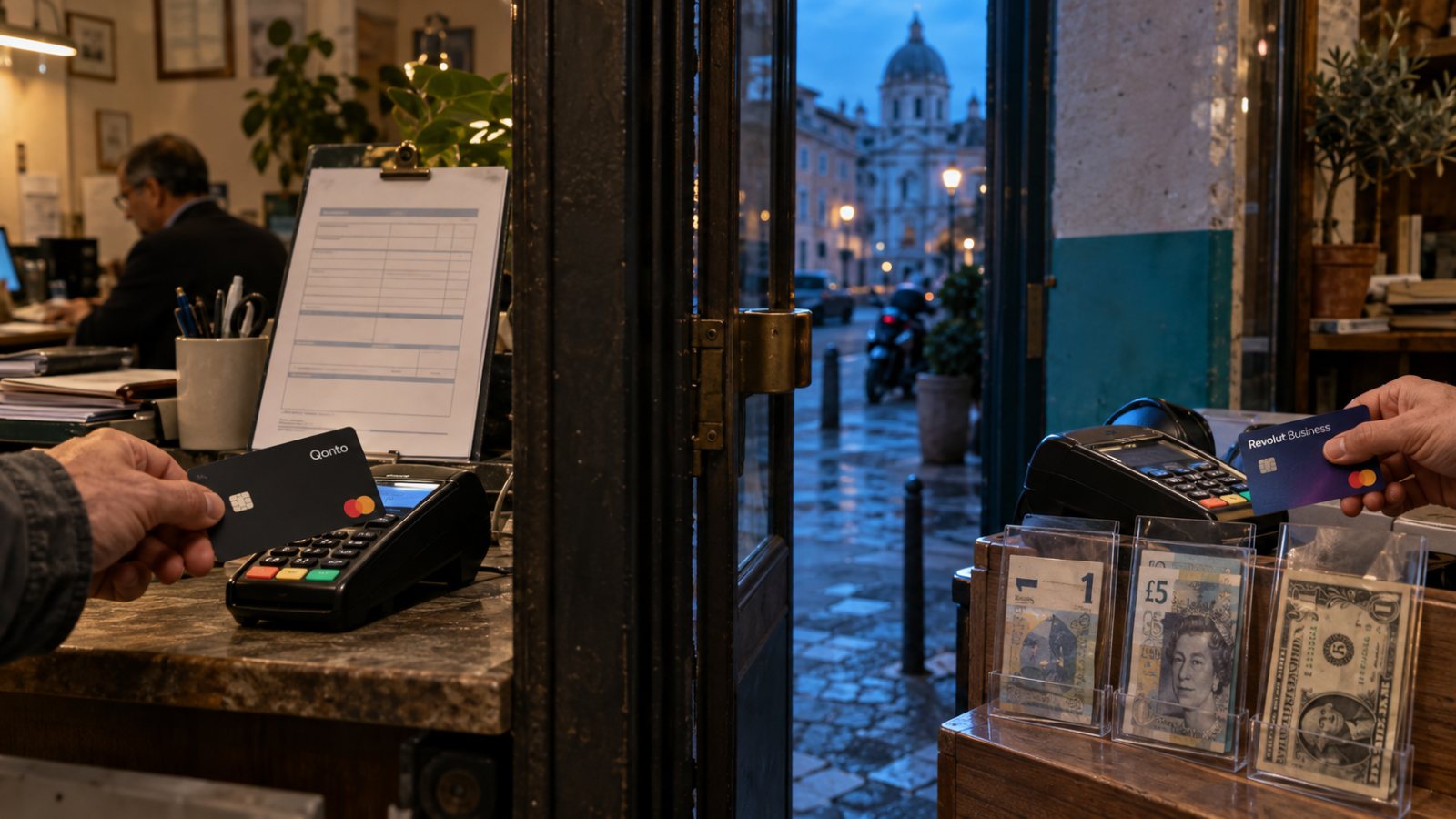 Qonto o Revolut Business: F24 e valute estere cambiano la scelta