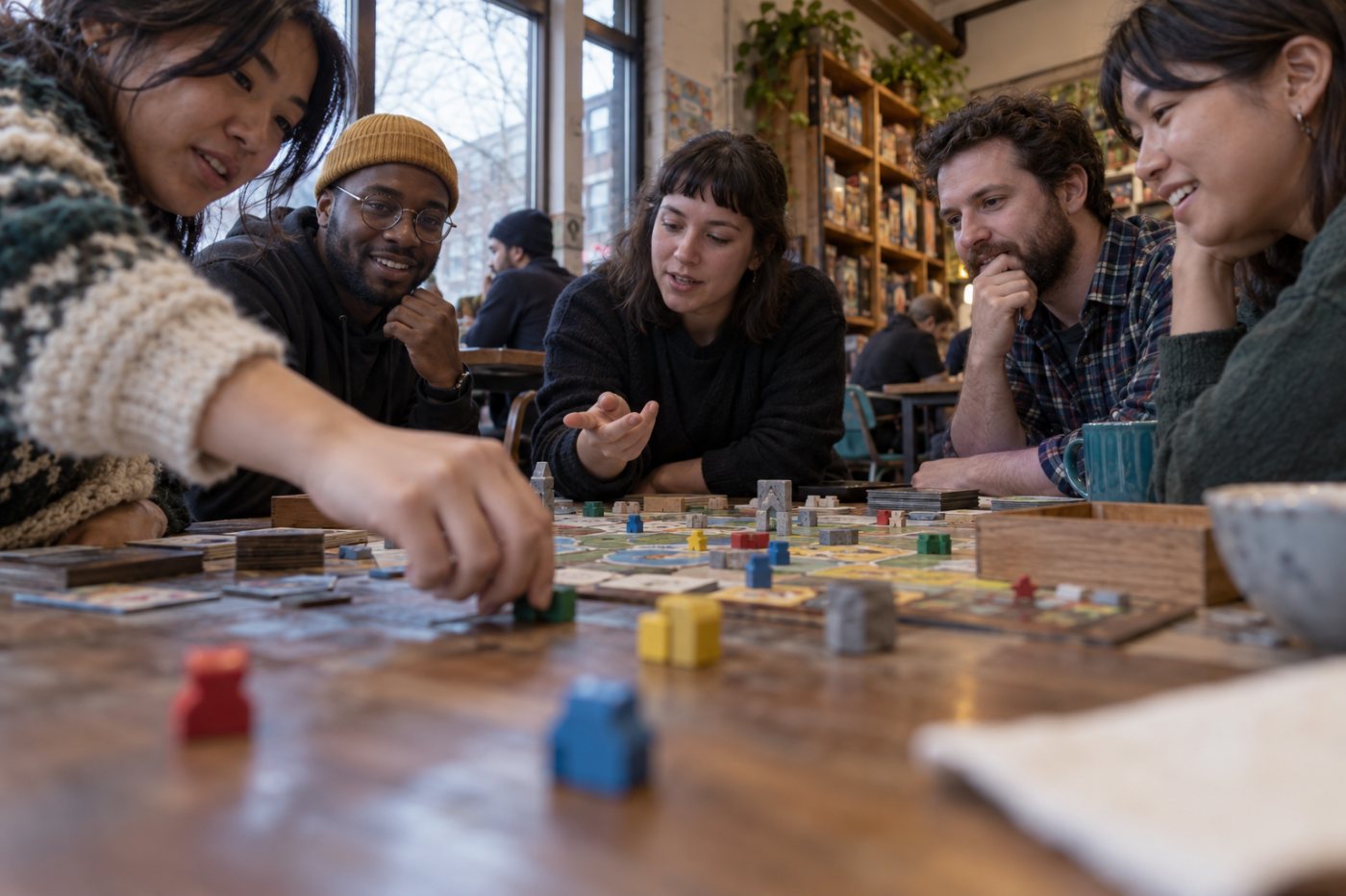 Sostenitori interessati a un prototipo di gioco da tavolo: la pertinenza della comunità conta nella scelta della piattaforma.