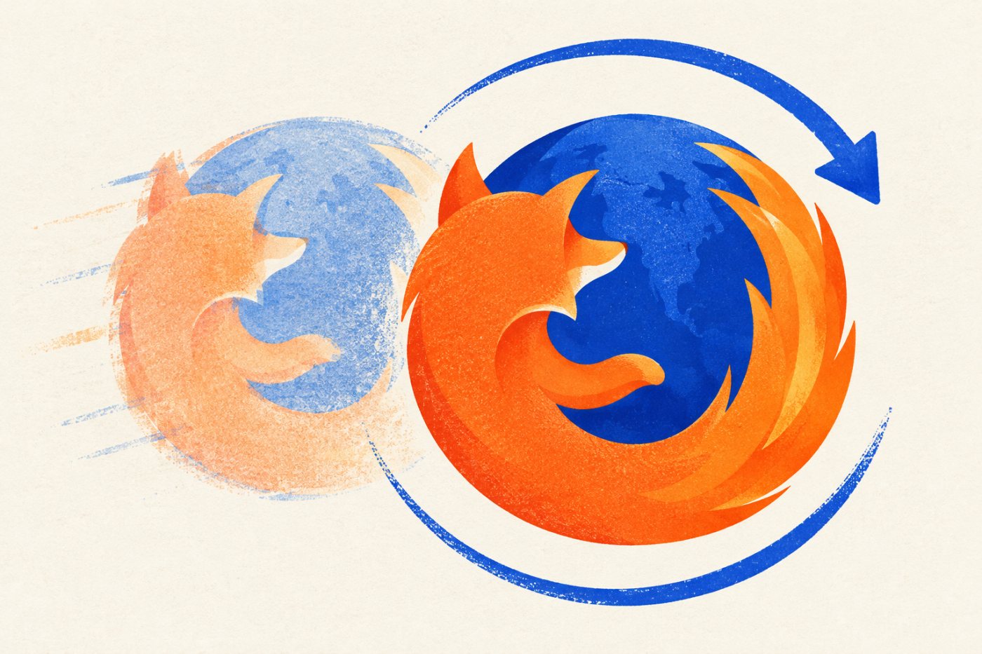 Firefox 158 devient la version active après la mise à jour et le redémarrage du navigateur.
