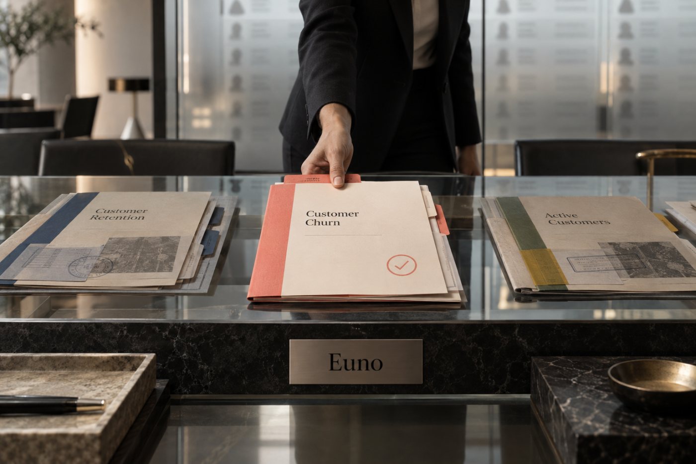 Euno-র lineage, ownership ও governance rule ব্যবহার করে agent-এর সঠিক metric নির্বাচন এবং অননুমোদিত record সীমিত থাকা