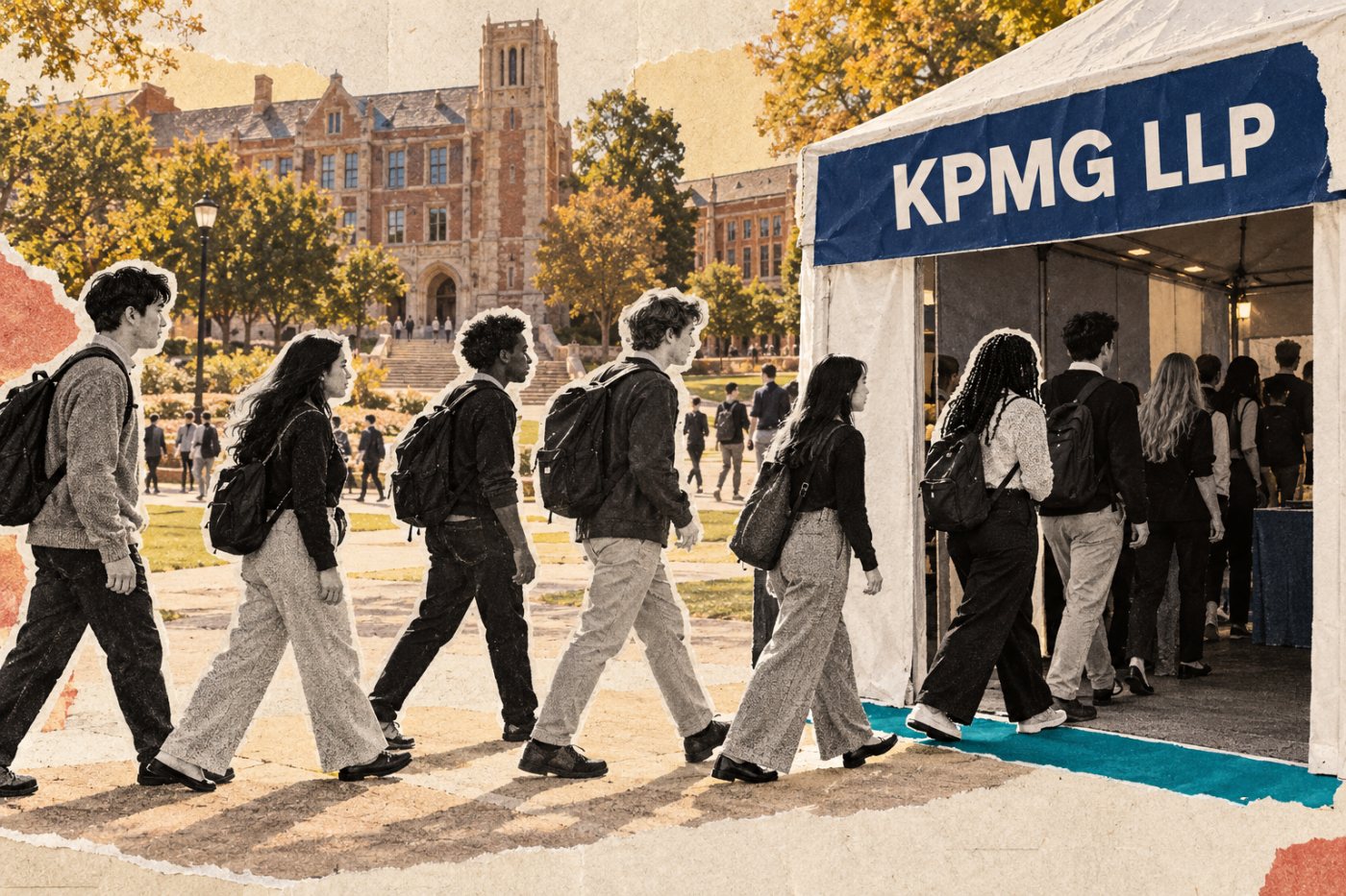 KPMG knyttes til fortsatt rekruttering fra universiteter mens behovet for KI-kompetanse vokser.