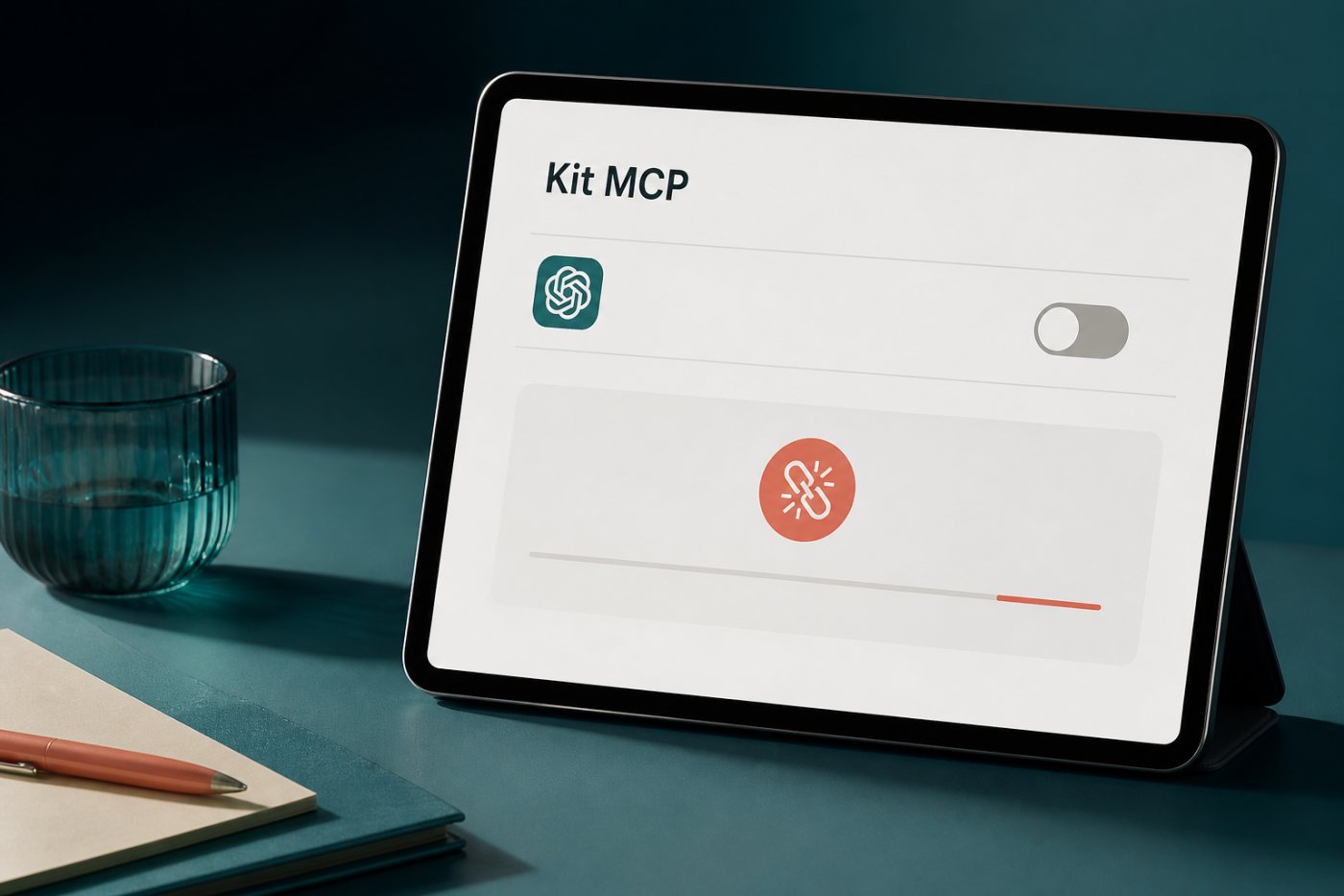 Acesso do Kit MCP é revogado no Kit e desabilitado no ChatGPT, impedindo uma nova consulta.