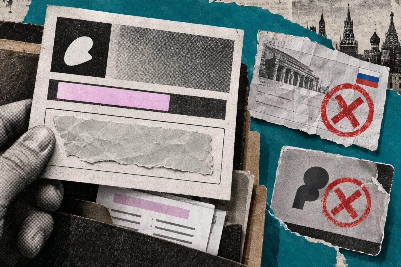 Баланс российского автора остаётся в Gumroad из-за отсутствия доступного банковского или PayPal-канала.