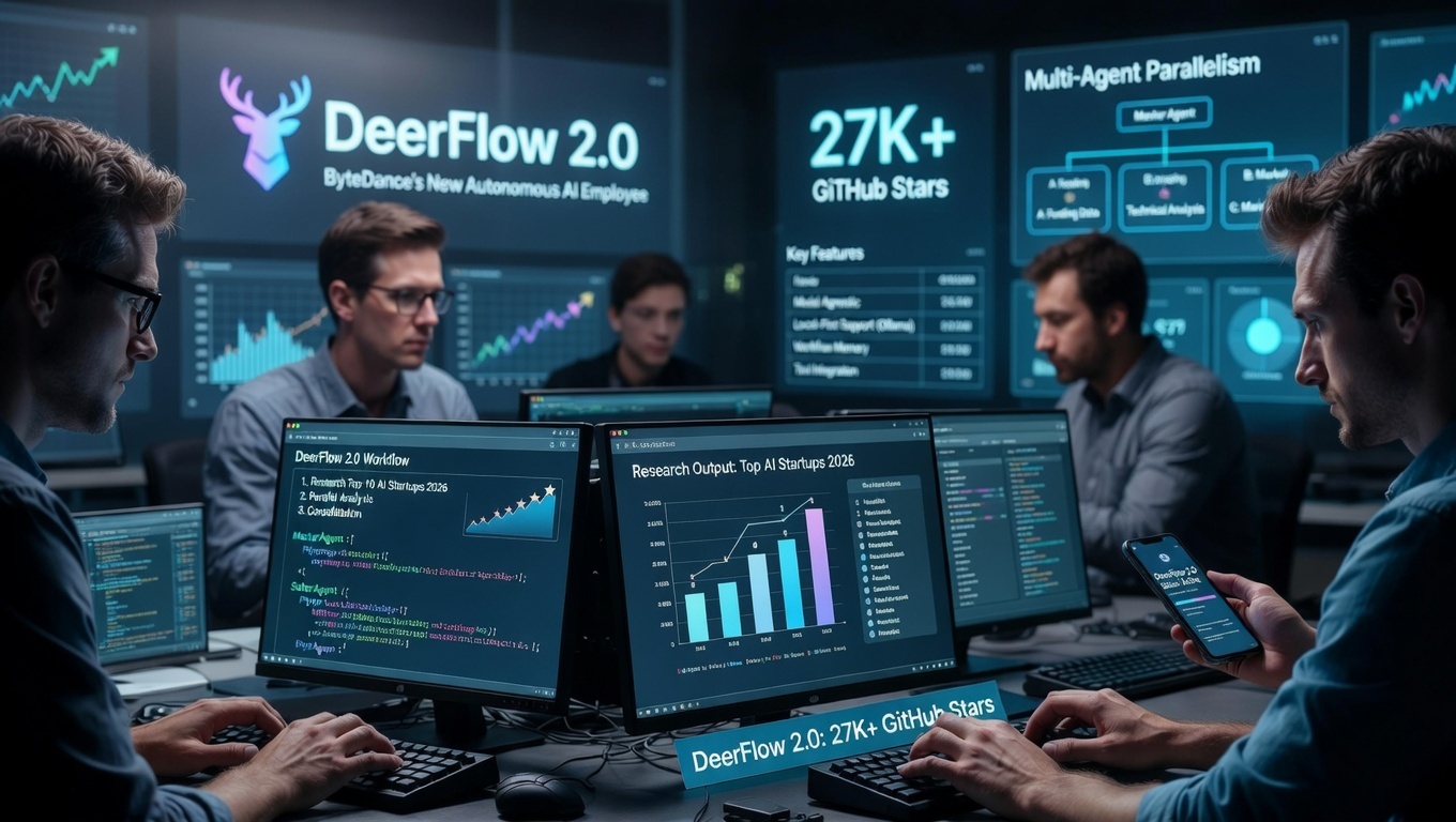 Gemini DeerFlow 2.0: ByteDance’s New Autonomous AI Employee with 27K+ GitHub Stars