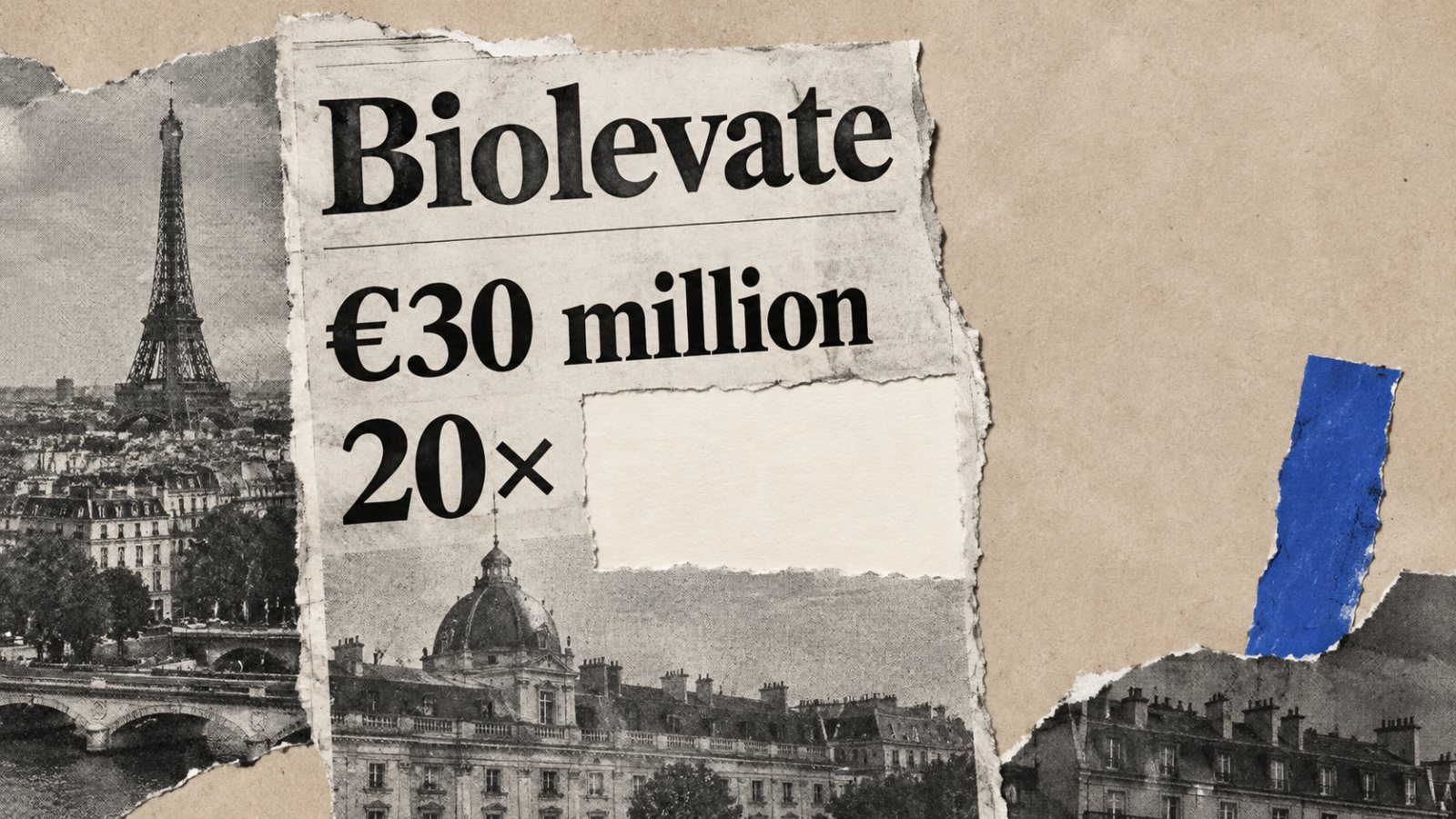 Biolevate تجمع 30 مليون يورو: نمو الإيراد 20 مرة يحتاج تدقيقًا