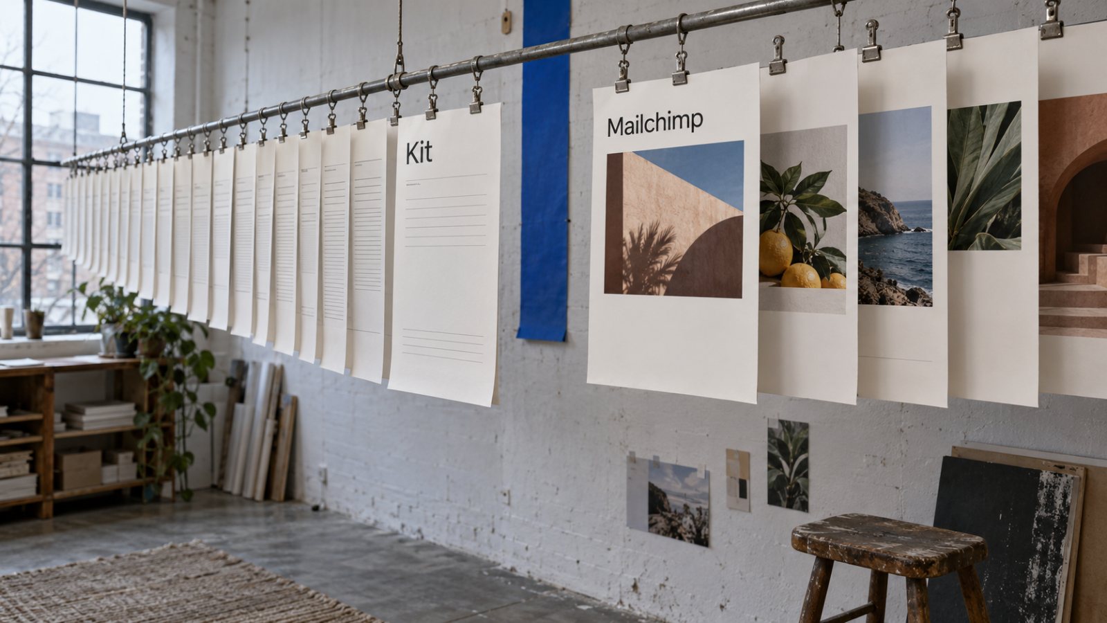 Kit эсвэл Mailchimp: үнэгүй жагсаалт ба дизайн хоёр өөр ялагчтай
