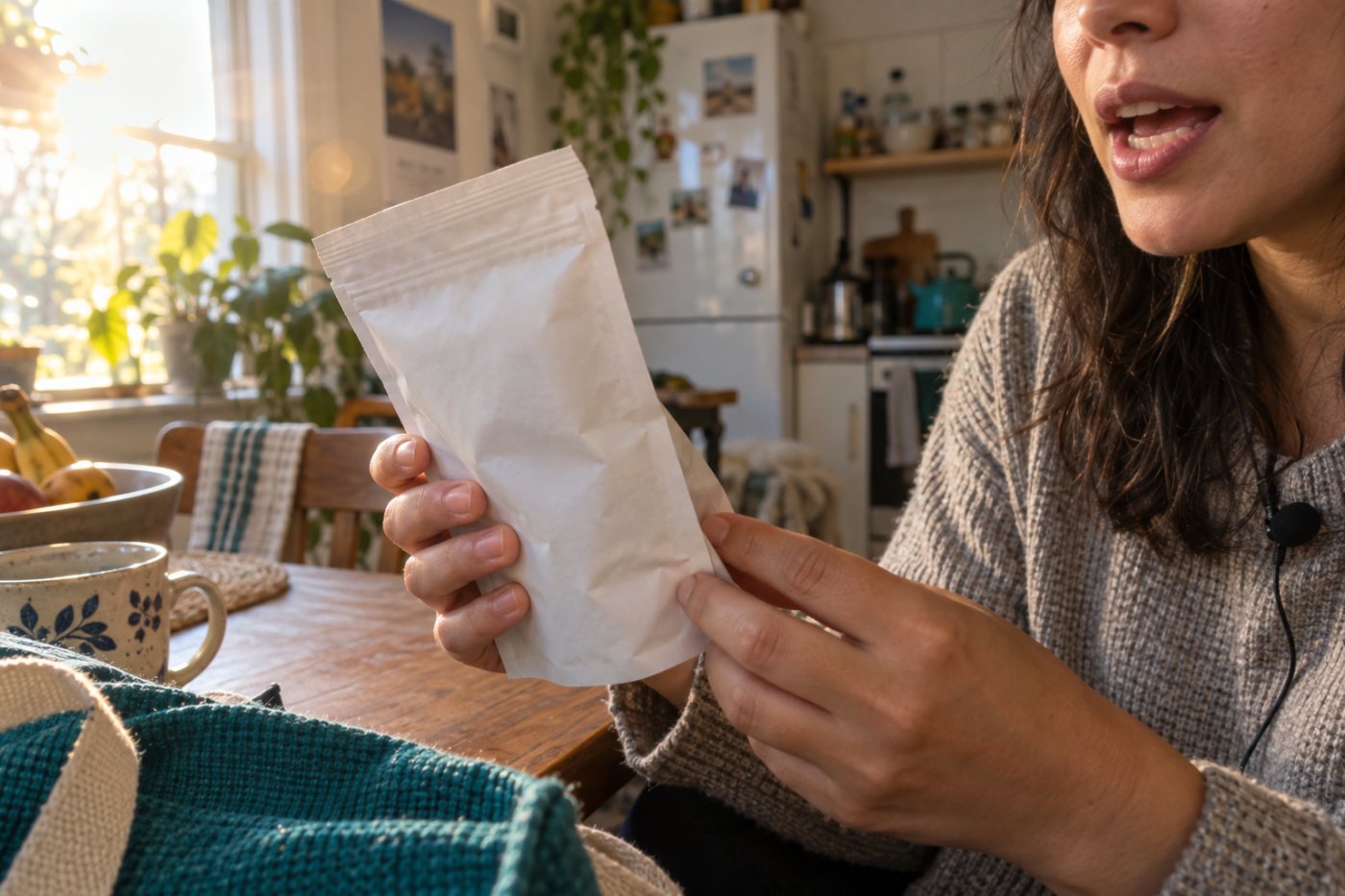 Një konsumator jep përgjigje gjatë një interviste për paketimin e produktit, lloj studimi që Autentic AI synon ta përshpejtojë.