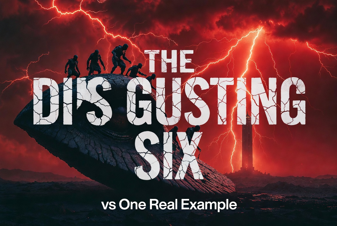 The Disgusting Six vs One Real Example