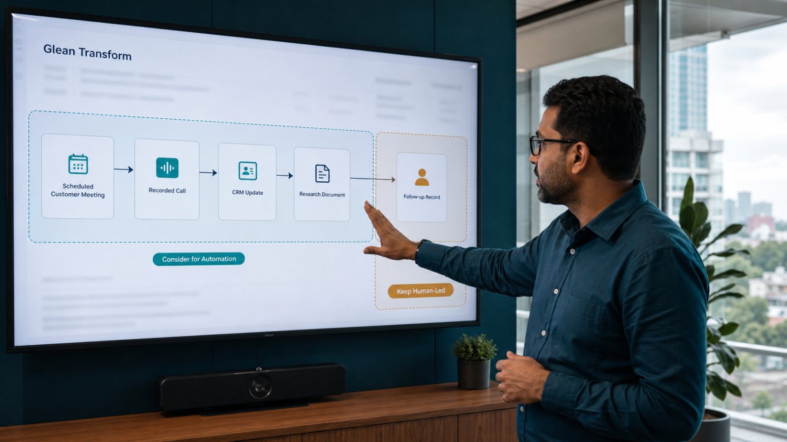 কোন কাজ AI-কে দেবেন, Glean Transform সেটিই আগে মানচিত্রে তুলবে