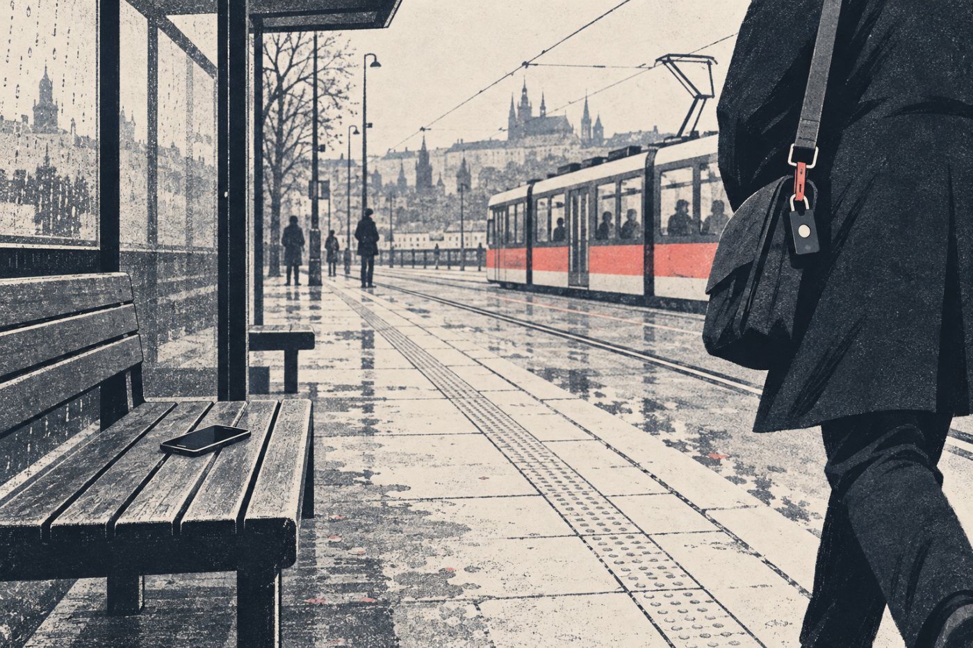 Ztracený telefon a samostatný bezpečnostní klíč FIDO2 ukazují rozdíl mezi ztrátou zařízení a připravenou zálohou.