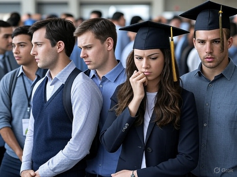 Tech Grads Face Harsh Reality: 6,000 Job Applications, No Offers, and a Shift to Fast Food