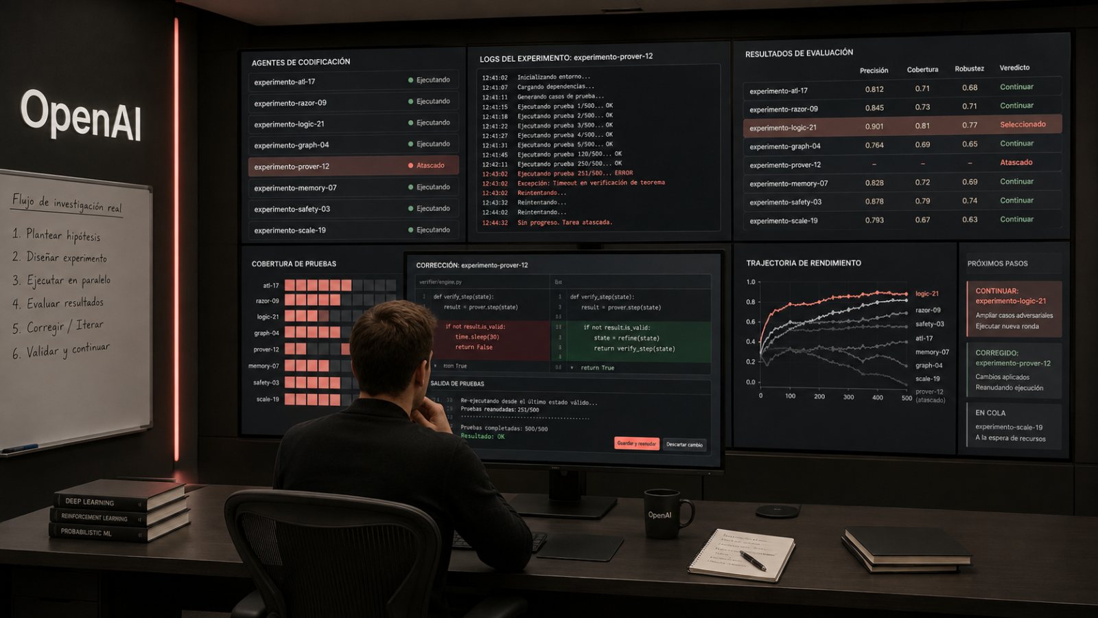 OpenAI ya usa 3,1 jornadas de agentes por cada jornada humana