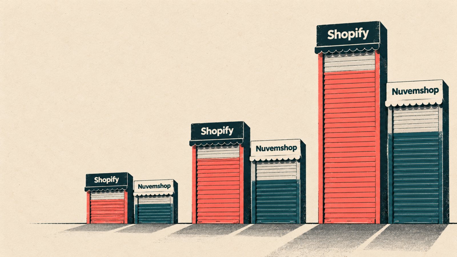 Shopify ou Nuvemshop: a taxa por venda pesa mais que a mensalidade