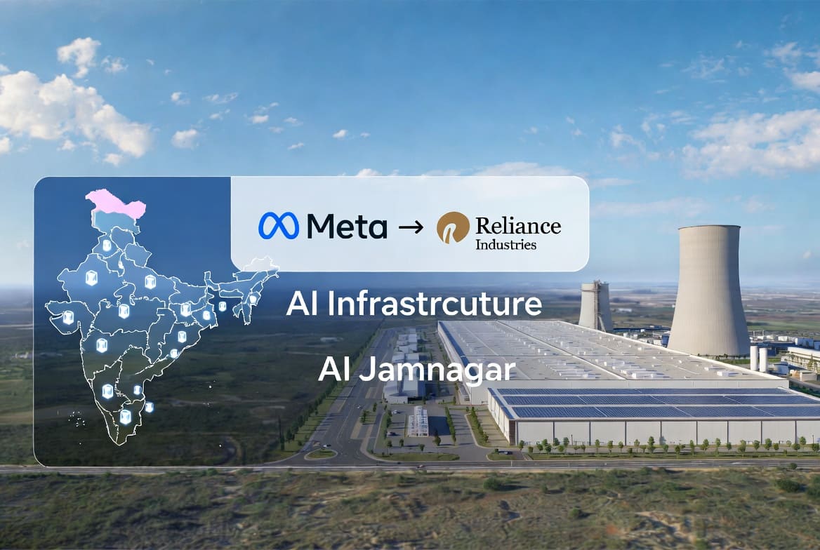 Meta и Reliance построят в Индии дата-центр мощностью 168 МВт — первый крупный AI-проект Meta в стране