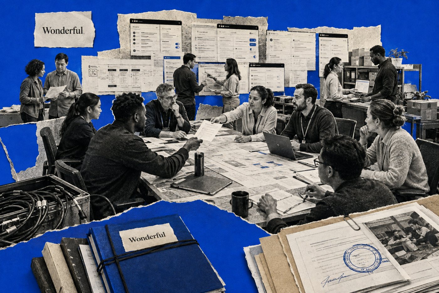 Wonderful AI OS coordina agentes, aplicaciones e integraciones en varios procesos de una empresa.