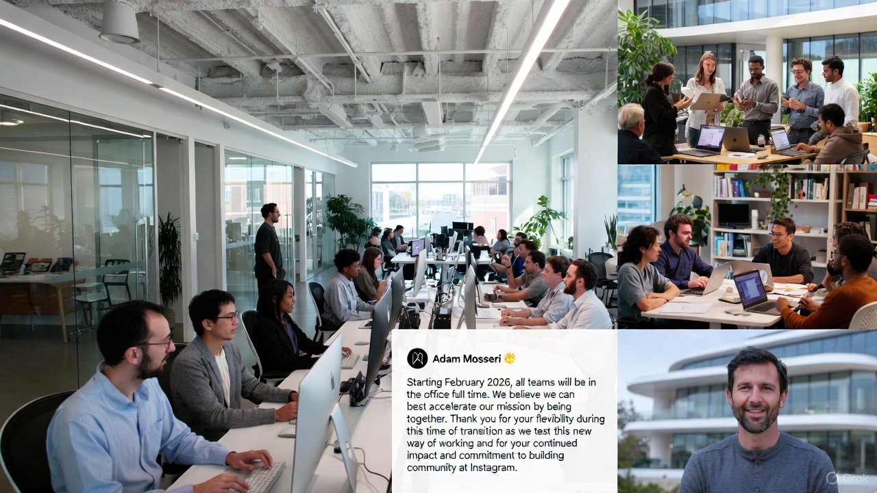 Instagram Mandates Full Five-Day Office Return Starting February 2026, Signaling Broader Big Tech Shift Away from Remote Work