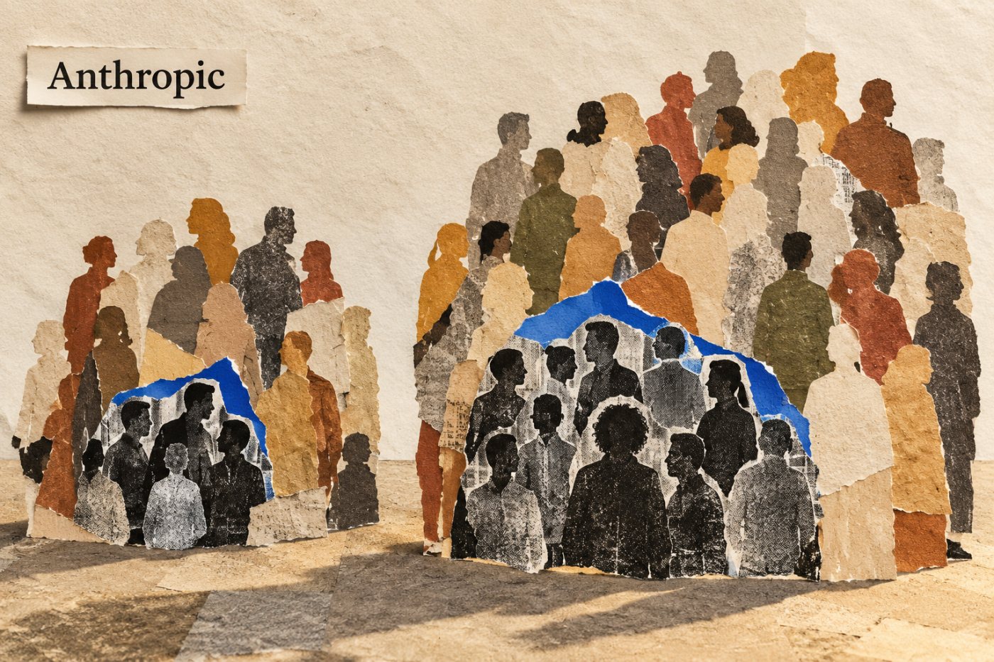 Anthropic میں تکنیکی عملے کی تعداد بڑھنے کے باوجود مجموعی عملے میں اس کا حصہ 61٪ سے 56٪ ہوا۔
