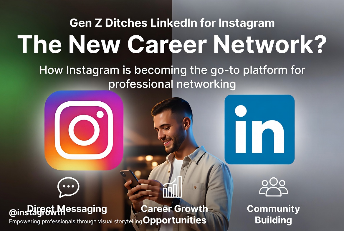 Gen Z Is Swapping LinkedIn for Instagram — And It’s (Mostly) Working