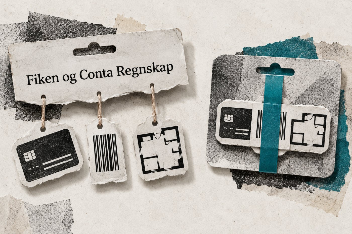 Fiken priser bankkobling, KID og prosjektregnskap hver for seg, mens Conta Smart inkluderer KID og prosjektstyring.
