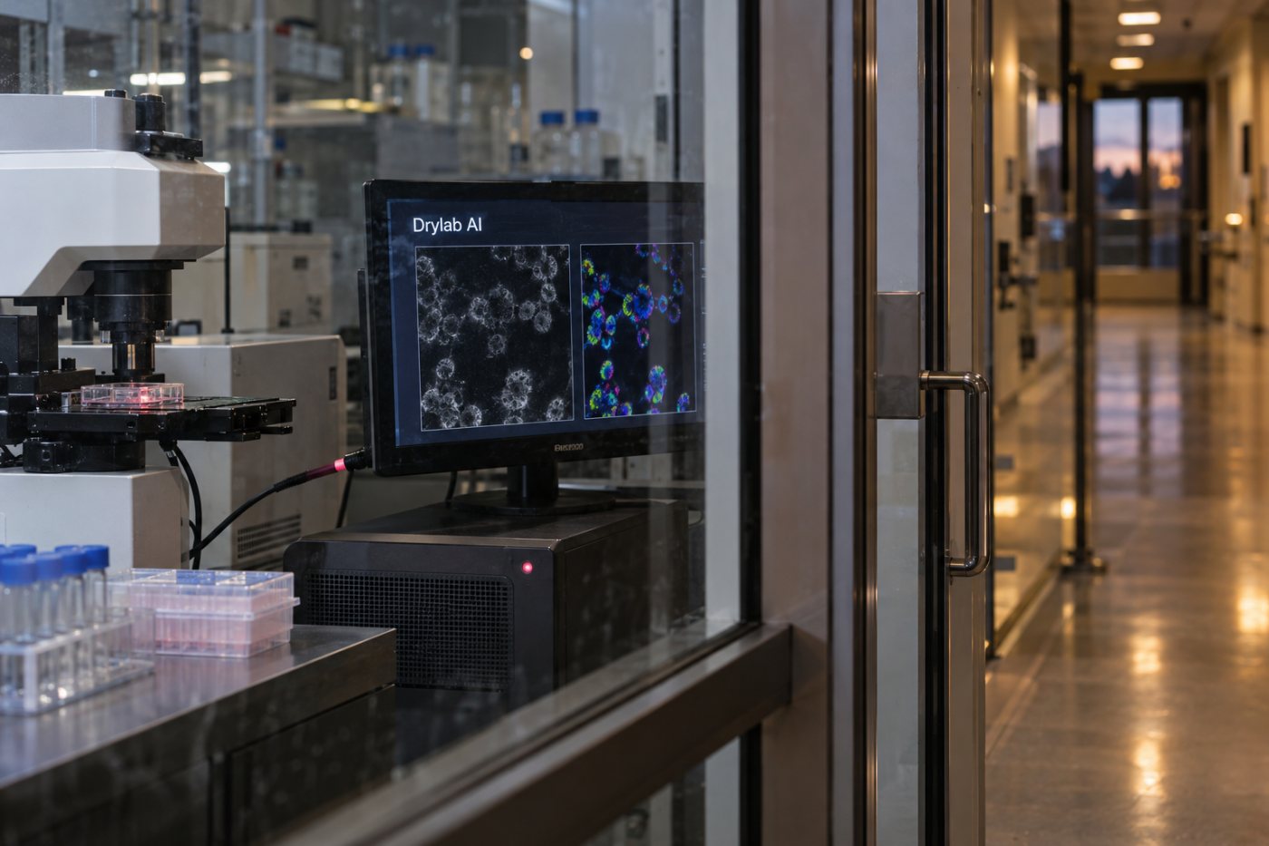 Dữ liệu nghiên cứu được xử lý trong hạ tầng của tổ chức sử dụng Drylab AI, nơi yêu cầu bảo mật ảnh hưởng đến triển khai.
