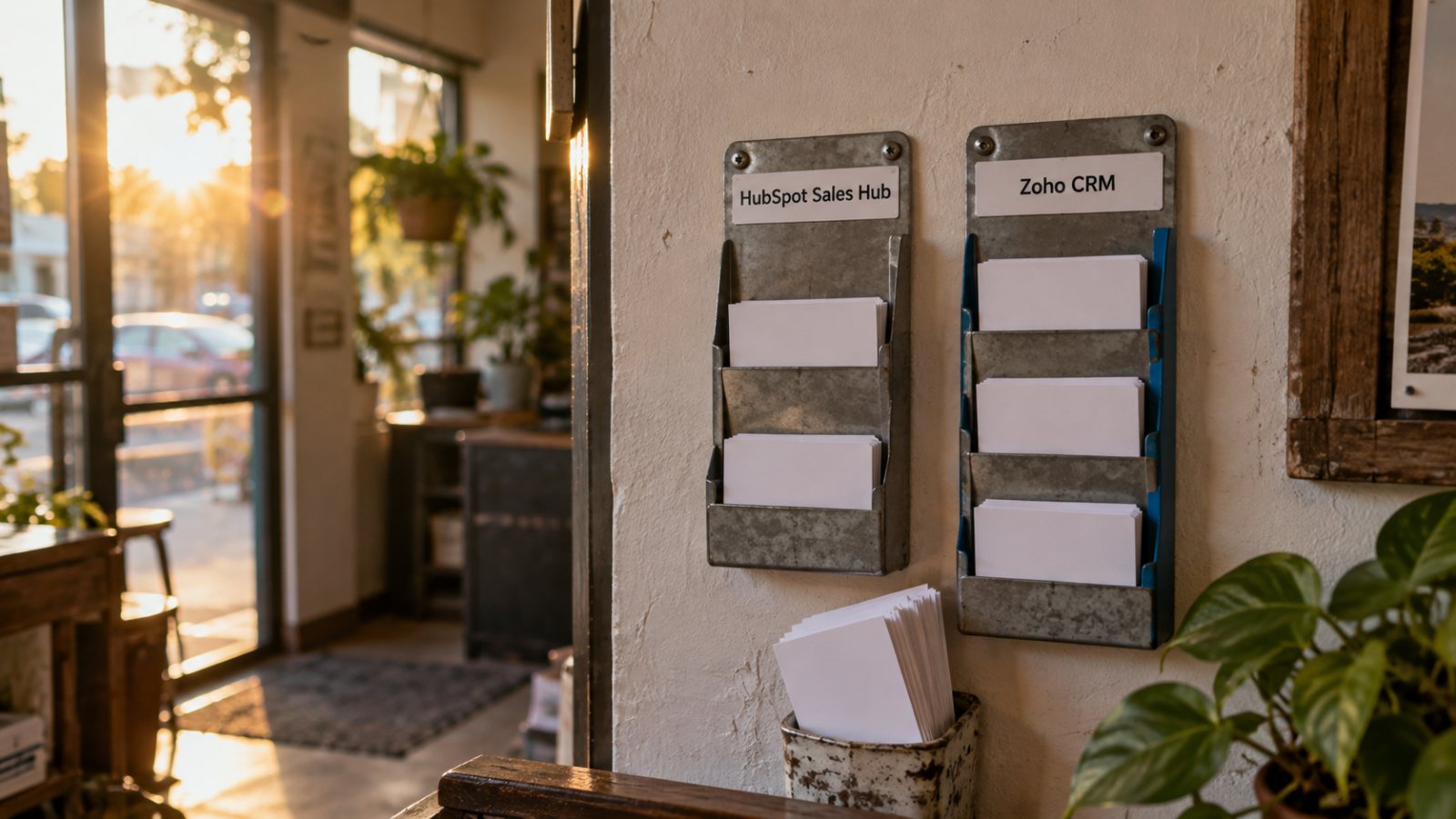 HubSpot还是Zoho CRM？免费起步后，席位数会先改变账单