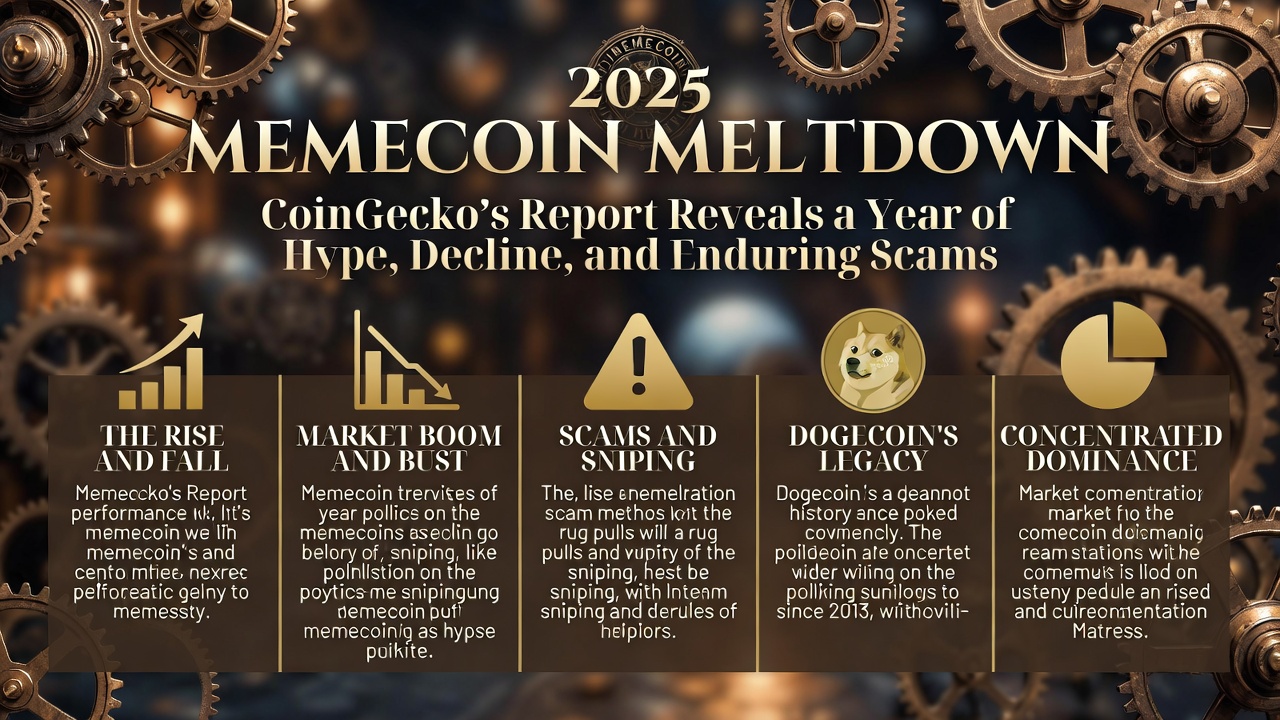 2025 Memecoin Meltdown: CoinGecko's Report Reveals a Year of Hype, Decline, and Enduring Scams