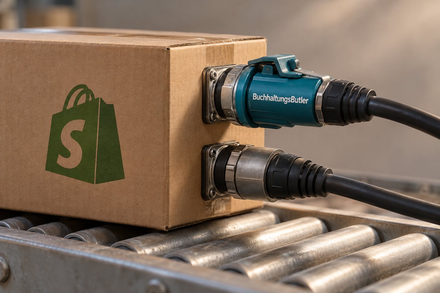 Für Shopify ist die Anbindung an BuchhaltungsButler Smart mit einem monatlichen Aufpreis ausgewiesen; Lexware Office nutzt eine kostenpflichtige Partner-App.